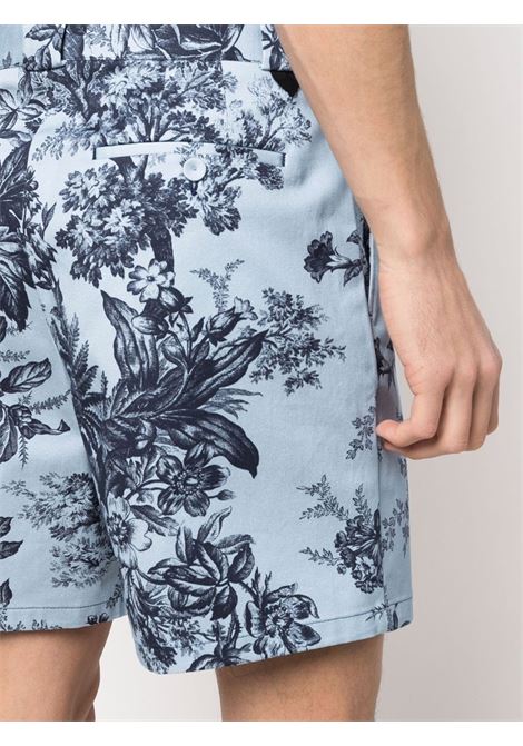 shorts con stampa floreale ERDEM | Shorts | 604MPEFG LUCASBLUE/NAVY